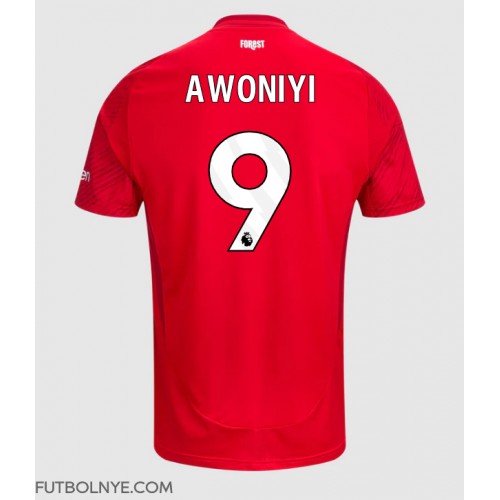 Camiseta Nottingham Forest Taiwo Awoniyi #9 Primera Equipación 2024-25 manga corta